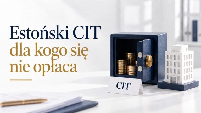 Estoński CIT — dla kogo się nie opłaca